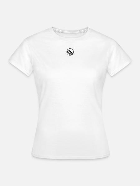 Vague en ligne - T-shirt Femme - blanc