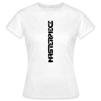 Masterpiece - T-shirt Femme - blanc - Devant - AI Model Female 172 dark (172cm)