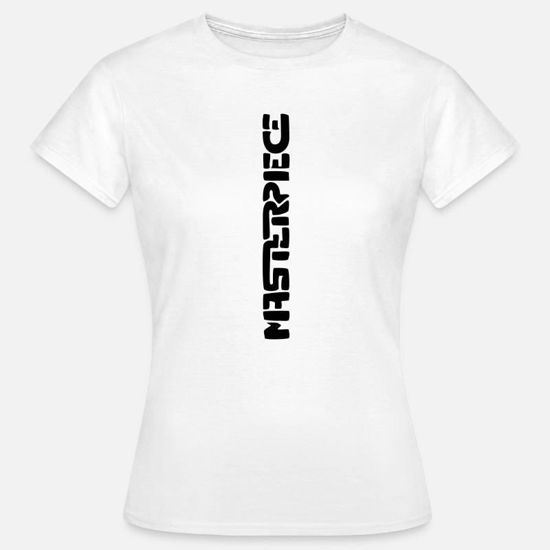 Masterpiece (vertical) - Women's T-Shirt - white