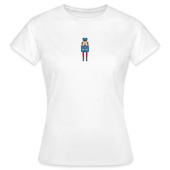 Casse Noisette - T-shirt Femme - blanc - Devant - AI Model Female 172 dark (172cm)