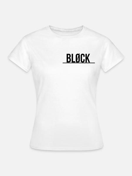 Bløck - Frauen T-Shirt - Weiß