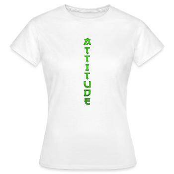 Tattoo element vector tattoo Body art attitude - Women's T-Shirt - white - Front - AI Model Female 172 dark (172cm)