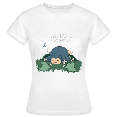Lazy Ronflex - T-shirt Femme