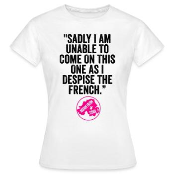 Sœur Michael Derry - T-shirt Femme - blanc - Devant - AI Model Female 172 dark (172cm)
