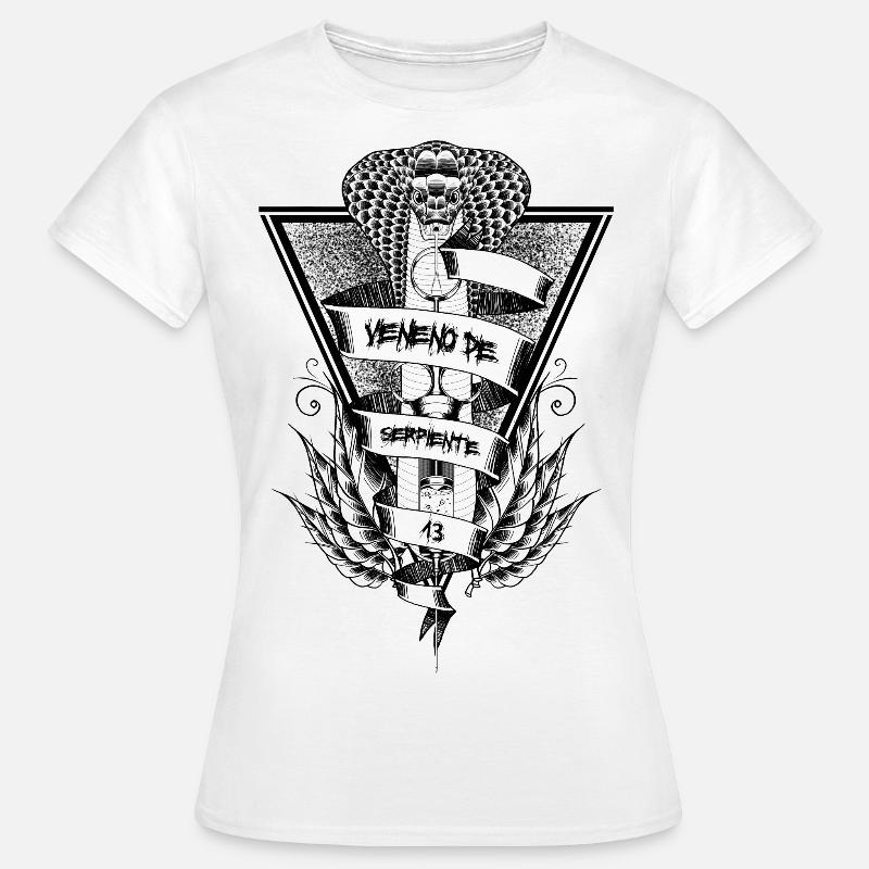 Snake - Women's T-Shirt - white
