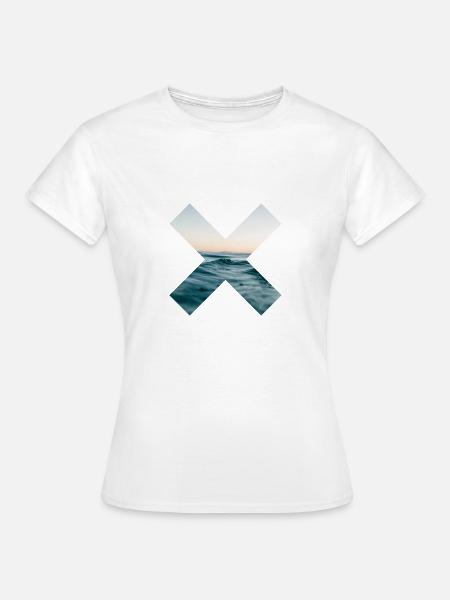 Surf Ocean - Frauen T-Shirt - Weiß