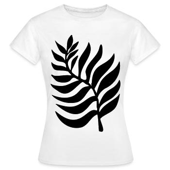 Pflanze Pflanzen - Frauen T-Shirt - Weiß - Vorne - AI Model Female 172 dark (172cm)