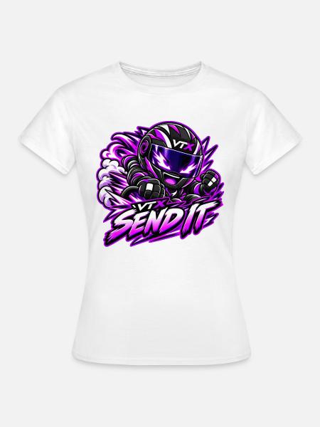 VTX-Send-it - Frauen T-Shirt - Weiß