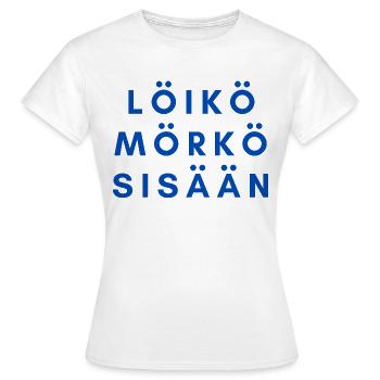 LE CROQUE-MITAINE A-T-IL FRAPPÉ ? - T-shirt Femme - blanc - Devant - AI Model Female 172 dark (172cm)