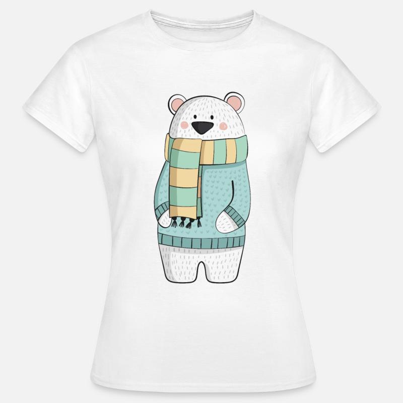 Eisbaer Winter - Women's T-Shirt - white