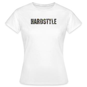 Hardstyle - Women's T-Shirt - white - Front - AI Model Female 172 dark (172cm)