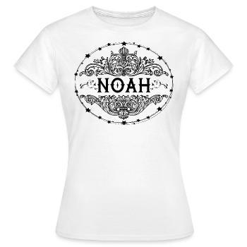 Noah - Frauen T-Shirt - Weiß - Vorne - AI Model Female 172 dark (172cm)