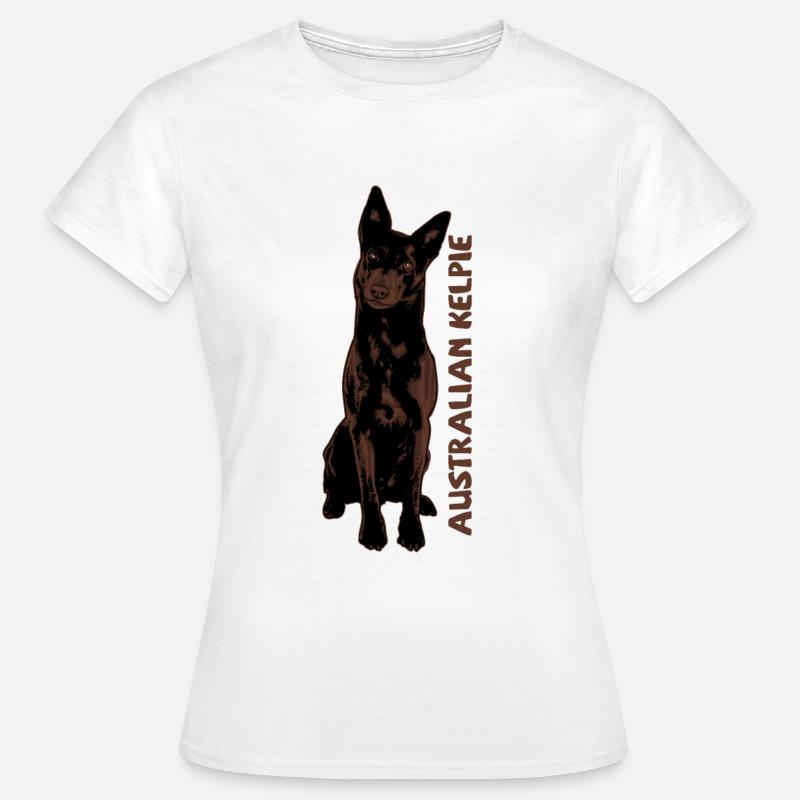 Australian Kelpie - Women's T-Shirt - white