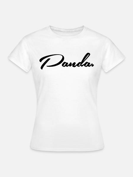 panda. - Frauen T-Shirt - Weiß