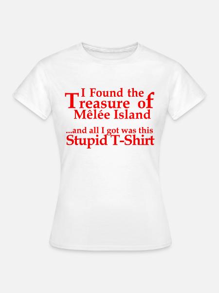 Monkey Island - Frauen T-Shirt - Weiß