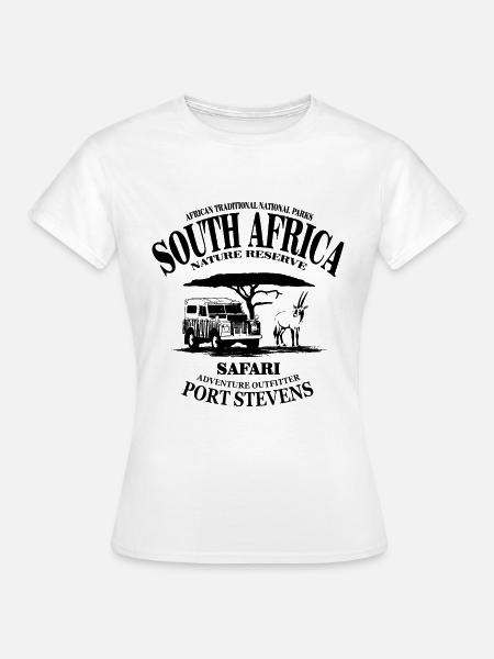 Südafrika - Antilope - Frauen T-Shirt - Weiß