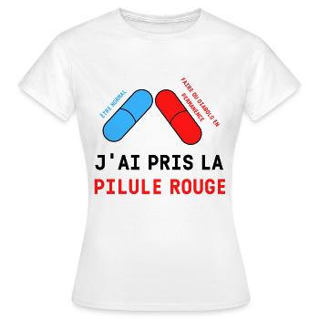 Cadeau humour diabolo cirque passion drôle - T-shirt Femme - blanc - Devant - AI Model Female 172 dark (172cm)