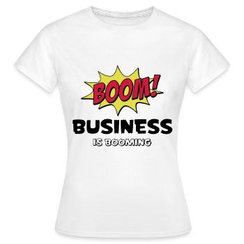 L'AFFAIRE EST EN MOUVEMENT - REGARD SUR LA BD - T-shirt Femme - blanc - Devant - AI Model Female 172 dark (172cm)