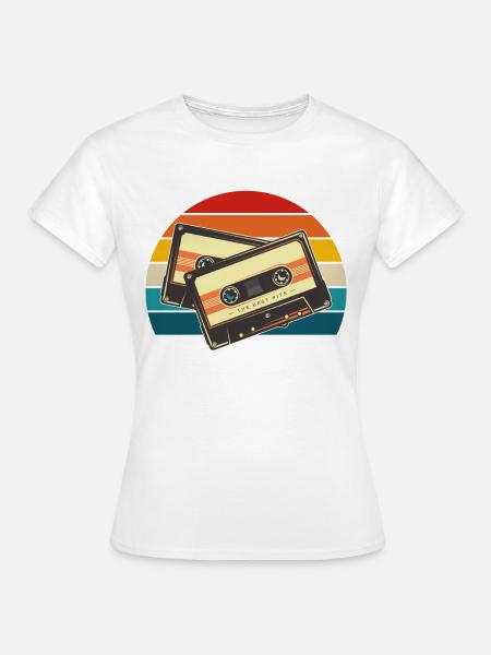 Kassette - Frauen T-Shirt - Weiß