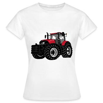 Tractor - tug - farmer - farmer - Women's T-Shirt - white - Front - AI Model Female 172 dark (172cm)