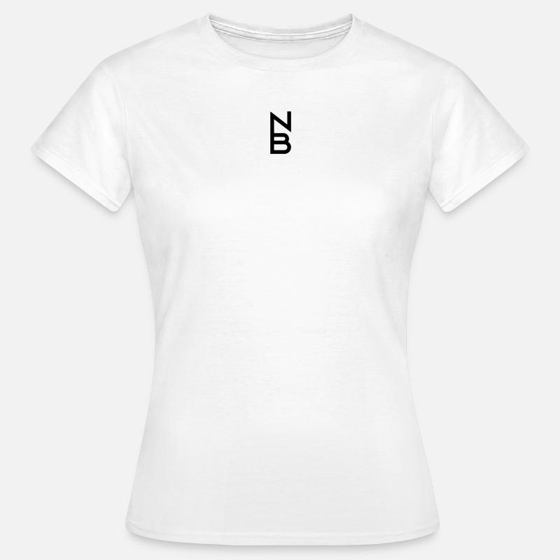 NB - Monogram - Women's T-Shirt - white