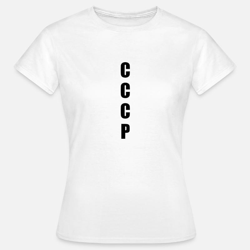 Soviet Union, СССР - Women's T-Shirt - white