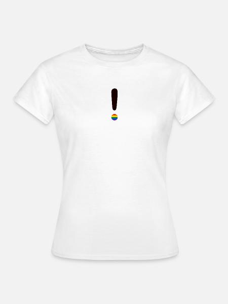 laut und stolz - Frauen T-Shirt - Weiß