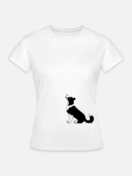 Obedience Hölzchen 4 - Frauen T-Shirt - Weiß