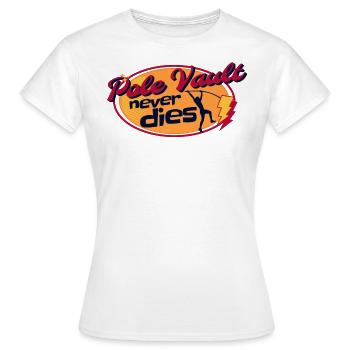 Saut À La Perche Athlète Sportif - T-shirt Femme - blanc - Devant - AI Model Female 172 dark (172cm)