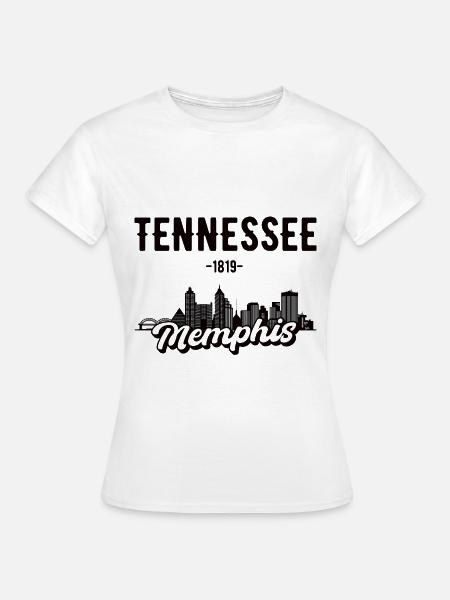 Memphis Tennessee Stadt Geschenk - Frauen T-Shirt - Weiß
