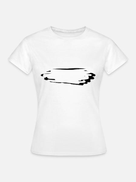 strich symbol risse - Frauen T-Shirt - Weiß