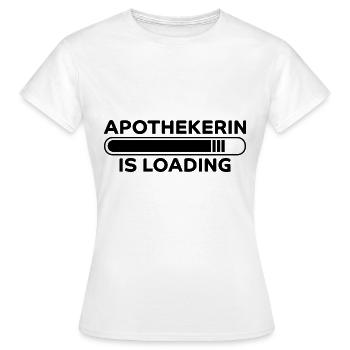 Apothekerin Spruch Apotheke Apothekerin Geschenk - Frauen T-Shirt - Weiß - Vorne - AI Model Female 172 dark (172cm)
