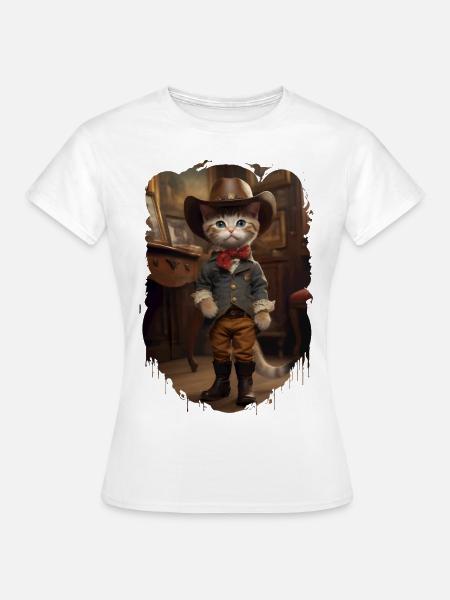 Kuh 4 - Frauen T-Shirt - Weiß