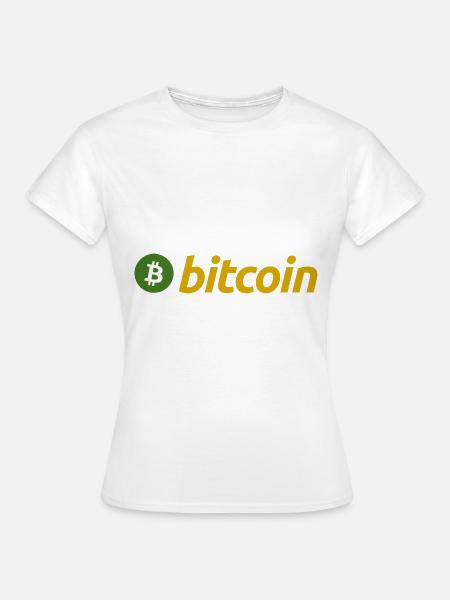 Bitcoin (Bitcoin) - Frauen T-Shirt - Weiß