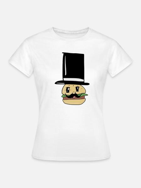 Burger Bürger - Frauen T-Shirt - Weiß