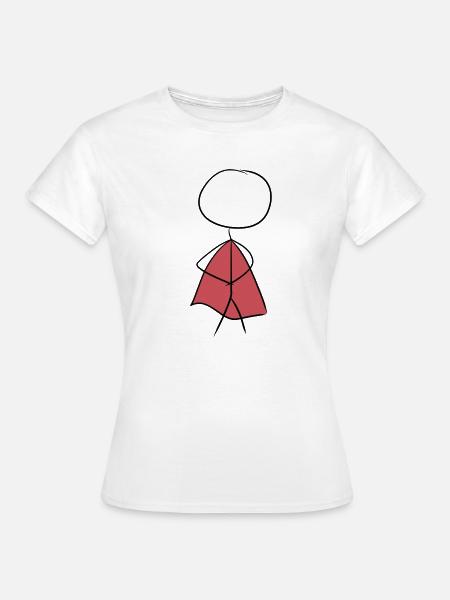 held superheld - Frauen T-Shirt - Weiß