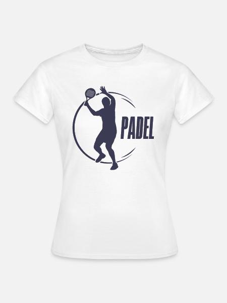 Padel Team Logo Padel Tennis Padel Player - Women's T-Shirt - white