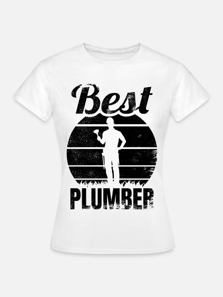 Bester Installateur - Frauen T-Shirt - Weiß