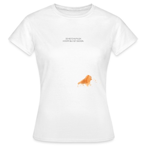 Ketchupvlek - Vrouwen T-shirt
