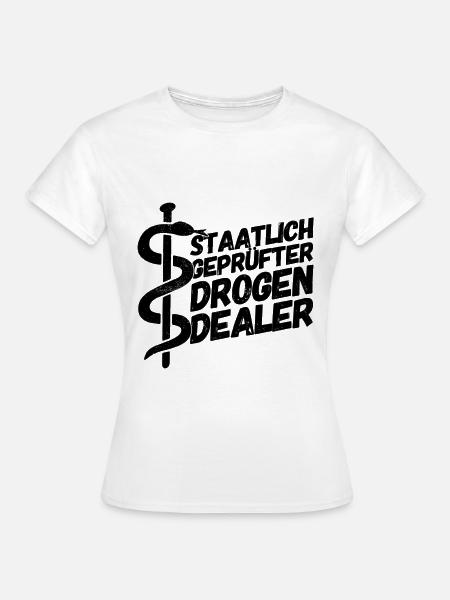 Apotheker Apotheke Pharmazeut - Frauen T-Shirt - Weiß