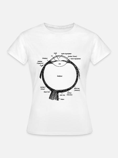 Augenoptiker Optiker Augenarzt - Frauen T-Shirt - Weiß