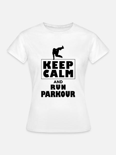 Parkour-run Freerunning Freerunner - Frauen T-Shirt - Weiß