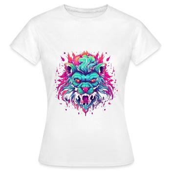 King Leon - Women's T-Shirt - white - Front - AI Model Female 172 dark (172cm)