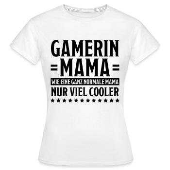 Gamerin Spruch Videospiel Sprüche Gamerin Geschenk - Frauen T-Shirt - Weiß - Vorne - AI Model Female 172 dark (172cm)