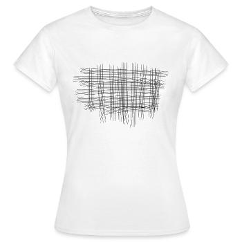 kreuze muster kreuz symbol - Frauen T-Shirt - Weiß - Vorne - AI Model Female 172 dark (172cm)