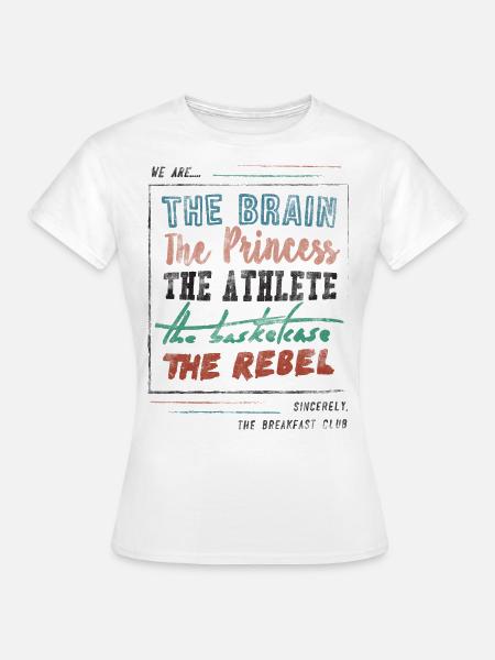 The Breakfast Club Wij Zijn... - Vrouwen T-shirt - wit