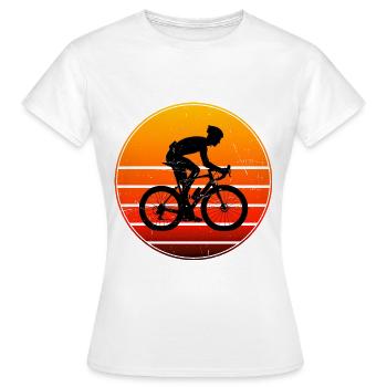 Vélo de route pour femmes Vélo de route Vélo de route Vélo de route - T-shirt Femme - blanc - Devant - AI Model Female 172 dark (172cm)