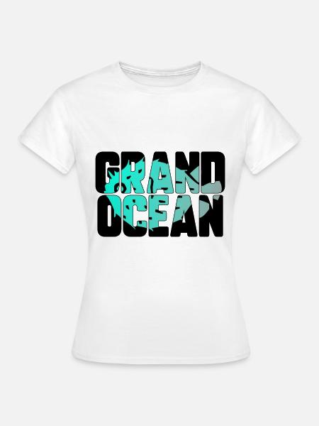 Großer Ozean - Frauen T-Shirt - Weiß