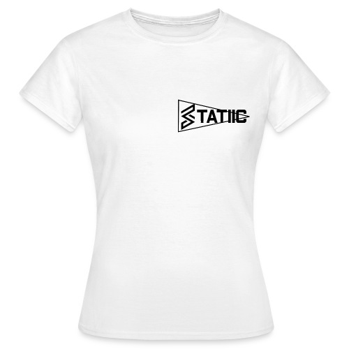 statiic text png - Women's T-Shirt