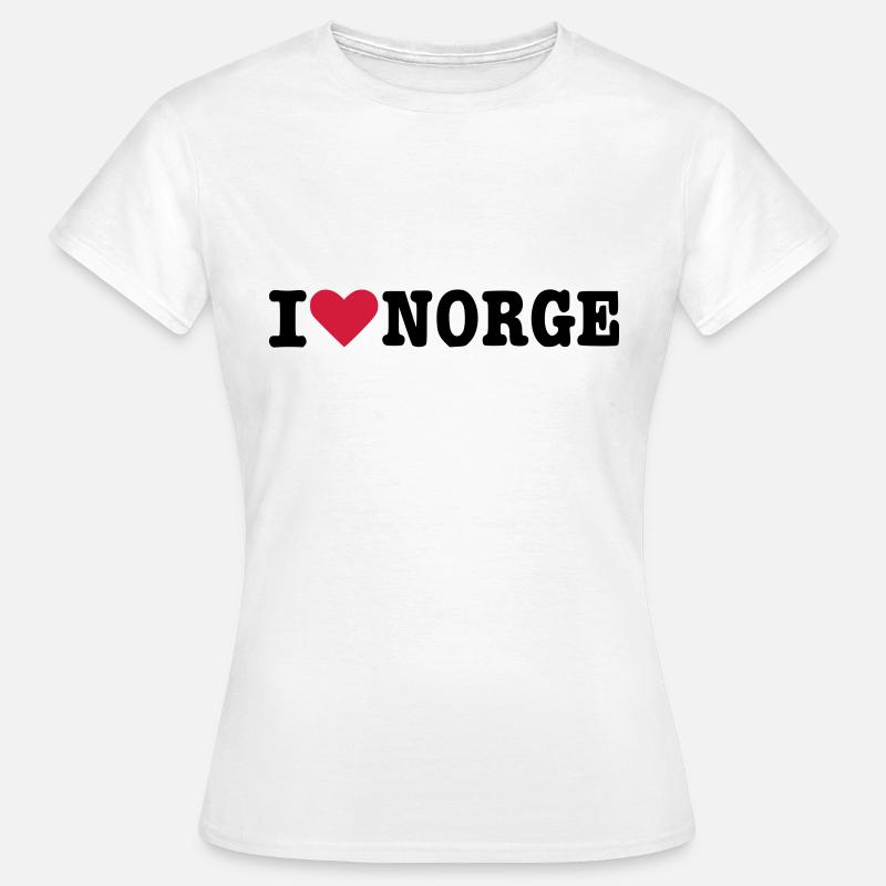 Norway - Women's T-Shirt - white